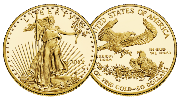 Goldmünze American Eagle 1 Unze - Jahrgang 2025